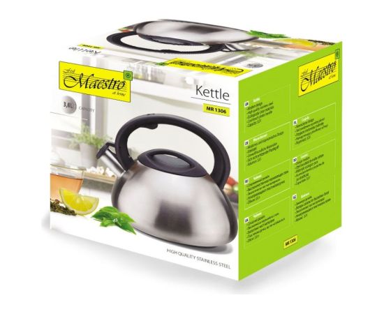 Non-electric kettle Maestro MR-1306 Silver 3 L