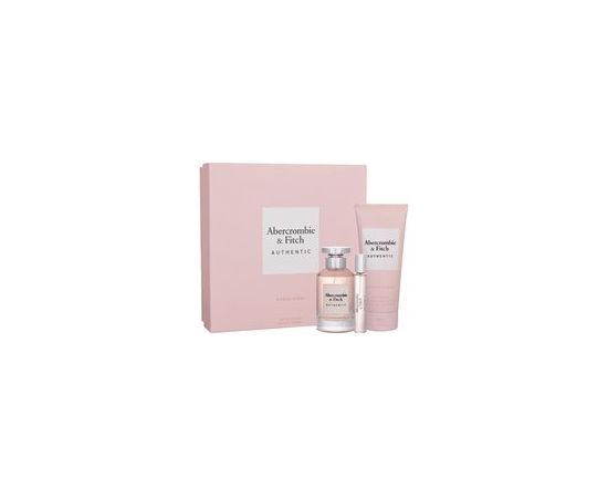 Abercrombie Authentic Woman SET EDP 100 ml + miniature EDP 15 ml + body lotion 200 ml 100ml