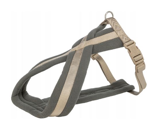 Trixie Premium Touring, szelki, dla psa, piaskowe, L: 60�100 cm/25 mm