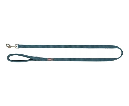 Trixie Premium, smycz, dla psa, ta�ma, petrol, XS�S: 1.20 m/15 mm