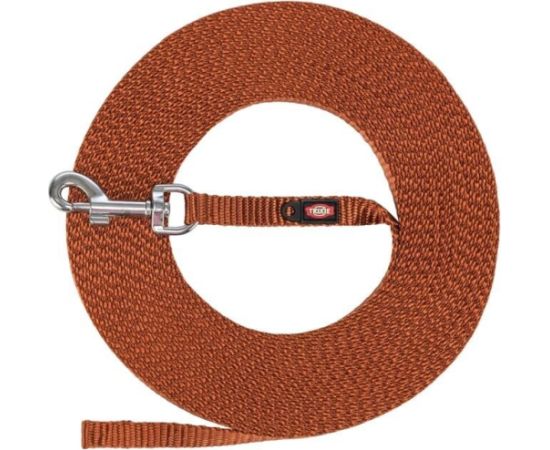 Trixie Smycz treningowa, dla psa, ta�ma, rdzawa, XS�S: 5 m/10 mm, lekka