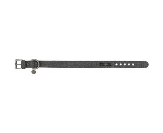 Trixie CityStyle, obro�a, dla psa, bawe�na, czarna, L: 45�52 cm/30 mm, szeroka