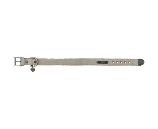 Trixie CityStyle, obro�a, dla psa, bawe�na, jasnoszara, S�M: 30�37 cm/25 mm, szeroka