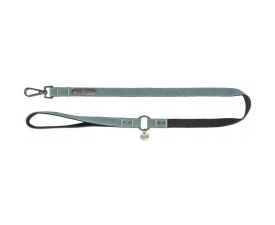 Trixie CityStyle, smycz, dla psa, bawe�na, sza�wiowa, M�L: 1.00 m/20 mm