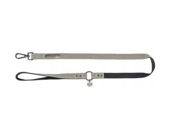 Trixie CityStyle, smycz, dla psa, bawe�na, jasnoszara, S�M: 1.20 m/13 mm