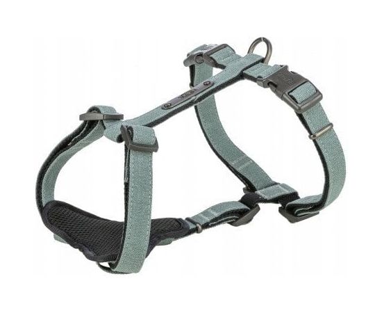 Trixie CityStyle, szelki typu H, dla psa, bawe�na, sza�wiowe, S�M: 42�60 cm/15 mm