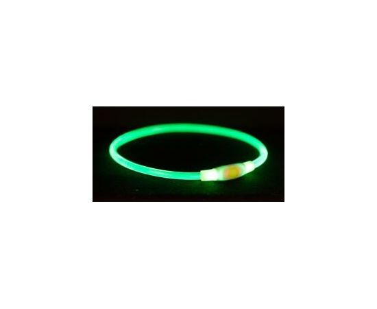 Trixie Flash light ring USB, L–XL: 65 cm/ø 8 mm, multi/mønstret