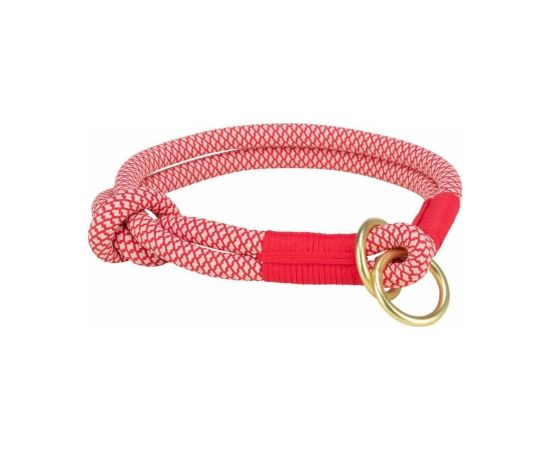 Obroże treningowe dla psów Trixie Soft Rope Czerwony Krem S 35 cm