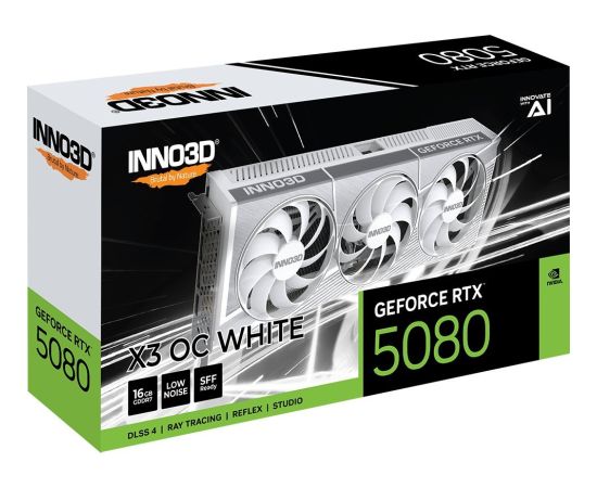 INNO3D GeForce RTX 5080 X3 OC White, 16384 MB GDDR7
