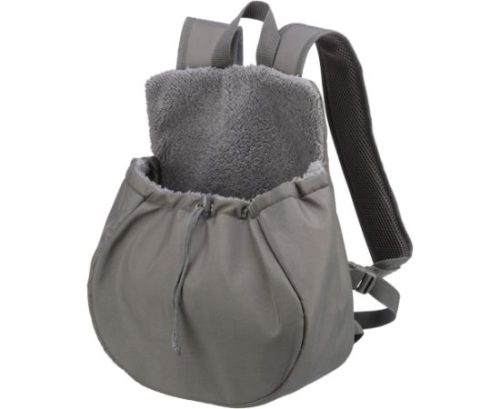 Trixie TRIXIE Molly, Soft pet carrier, Backpack pet carrier, Dog, 4 kg, Top-load, Grey