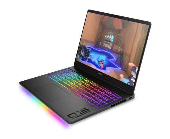 OMEN by HP MAX Gaming Laptop 16-ah0077nn - Ultra 9-275HX, 64GB, 2TB SSD, 16 WQXGA 500-nit 240Hz AG, GeForce RTX 5090 24GB, 1080p IR cam, US RGB backlit keyboard, 83Wh, Shadow black, Win 11 Home, 1 years / C22MSEA#ABB