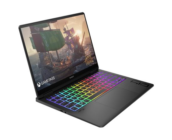 OMEN by HP Transcend Laptop 14-fb1000ny - Ultra 9-285H, 32GB, 2TB SSD, 14 3K 400-nit 120Hz OLED HDR 500 AG, GeForce RTX 5070 8GB, 1080p IR cam, US RGB backlit keyboard, 71Wh, Shadow black, Win 11 Home, 1 years / C22MNEA#B1R