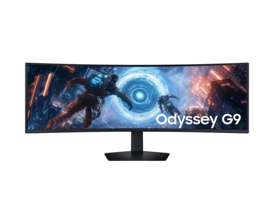 LCD Monitor SAMSUNG LS49FG916EUXEN 49" Gaming/Curved Matte Panel VA 5120x1440 32:9 144Hz 1 ms Colour Black LS49FG916EUXEN