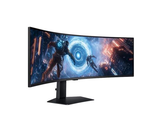 LCD Monitor SAMSUNG LS49FG916EUXEN 49" Gaming/Curved Matte Panel VA 5120x1440 32:9 144Hz 1 ms Colour Black LS49FG916EUXEN