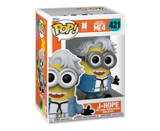 FUNKO POP! Vinila figūra: BTS x Despicable Me 4 - J-Hope Figūriņas un varoņi