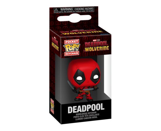 FUNKO POP! Брелок: Marvel: Deadpool & Wolverine - Deadpool