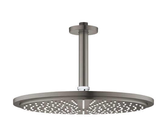 Grohe dušas galva ar turētāju Rainshower Cosmo 310 I, no griestiem, brushed hard graphite