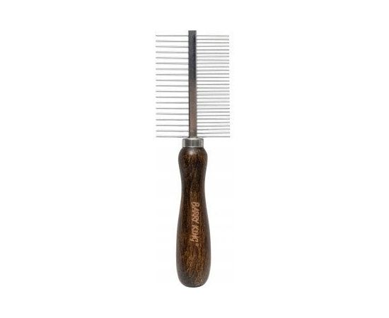 Trixie Ekskluzywny grzebie� dwustronny,dla zwierz�t, z metalow� nasad�, drewno bukowe, 19/30 pin�w, wym.5,2x17,9cm
