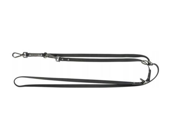 Trixie CityStyle adjustable lead, PVC, S–M: 2 m/13 mm, black