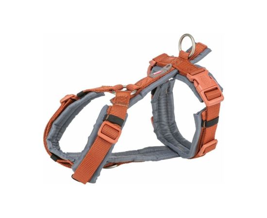 Szelki dla psa Trixie Premium Trekking Pomarańczowy Grafit S