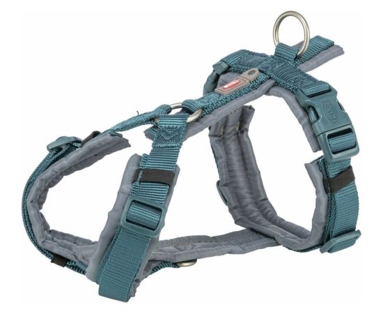 Szelki dla psa Trixie Premium Trekking Niebieski Grafit S/M