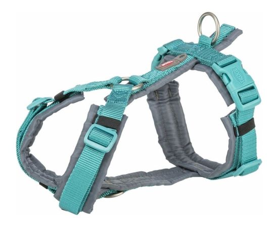 Szelki dla psa Trixie Premium Trekking Grafit Jasnoniebieski XS/S