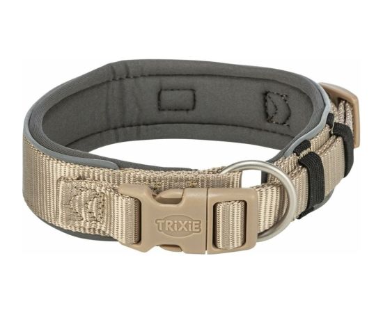 Obroża dla psa Trixie Premium Grafit Piasek L/XL 53-62 cm