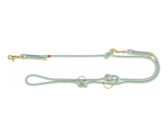 Regulowana smycz dla psa Trixie Soft Rope Kolor Zielony Mięta L L/XL