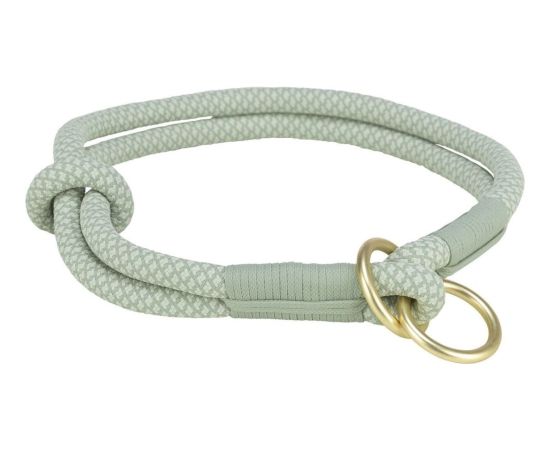 Obroże treningowe dla psów Trixie Soft Rope Kolor Zielony Mięta M 45 cm
