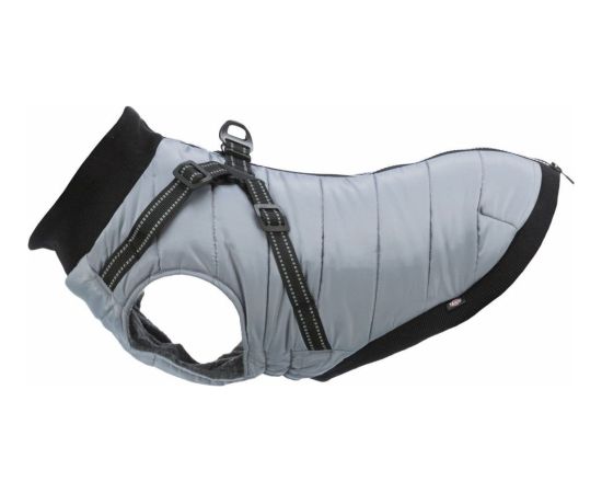 Płaszcz dla psa Trixie Pontis Szary XXS 24 cm