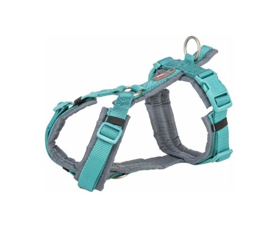 Szelki dla psa Trixie Premium Trekking Grafit Jasnoniebieski XL