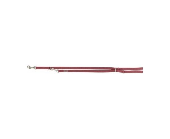 Regulowana smycz dla psa Trixie Premium Czerwony M/L