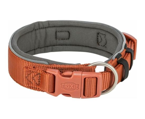 Obroża dla psa Trixie Premium Pomarańczowy Grafit L/XL 53-62 cm