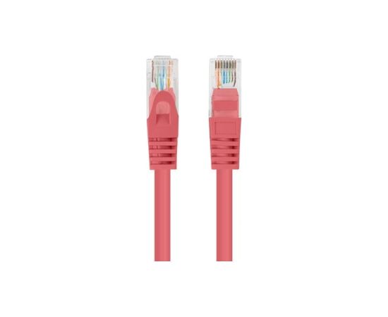 Fluke Passed Lanberg patchcord cat.6 UTP 0.25 m red 10-pack