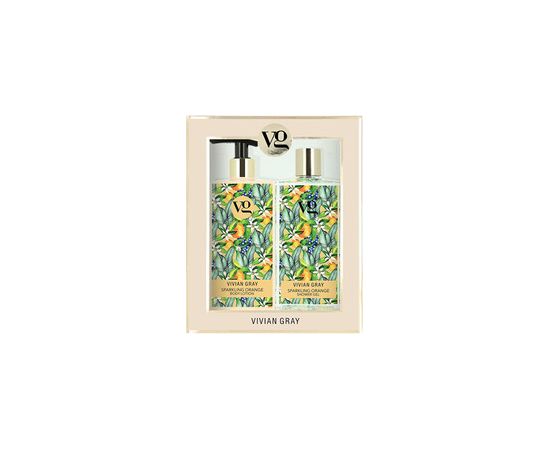 Vivian Gray Sparkling Orange Shower Gel & Body Lotion Set - Kosmetická sada
