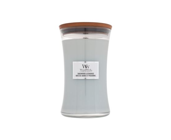 Woodwick Sagewood & Seagrass 610g