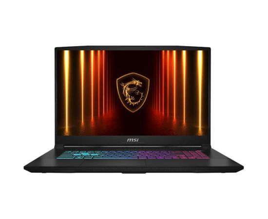 Notebook MSI Katana 17 HX B14WFK CPU  Core i7 i7-14650HX 2200 MHz 17.3" 1920x1080 RAM 16GB DDR5 5600 MHz SSD 1TB NVIDIA GeForce RTX 5060 8GB ENG Black 2.7 kg KATANA17HXB14WFK-212NL