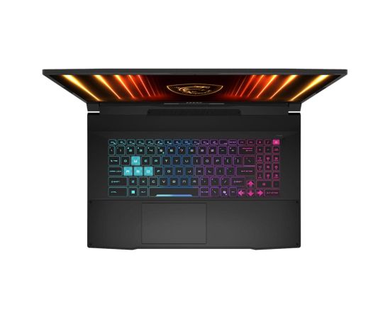 Notebook MSI Katana 17 HX B14WFK CPU  Core i7 i7-14650HX 2200 MHz 17.3" 1920x1080 RAM 16GB DDR5 5600 MHz SSD 1TB NVIDIA GeForce RTX 5060 8GB ENG Black 2.7 kg KATANA17HXB14WFK-212NL