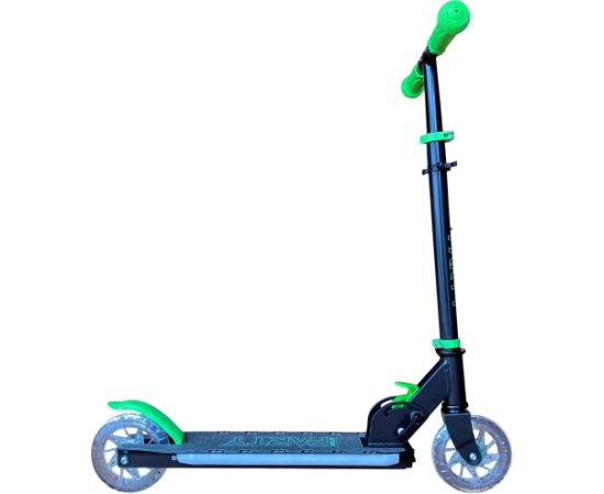 Skrejritenis Story Party Adjustable Kids Kick Scooter Green