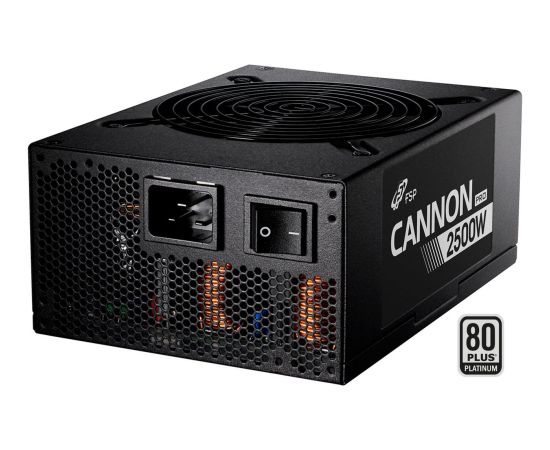 Fortron CANNON PRO 2500 (black, 4x 12-pin, 3x PCIe, cable management, 2500 watts)