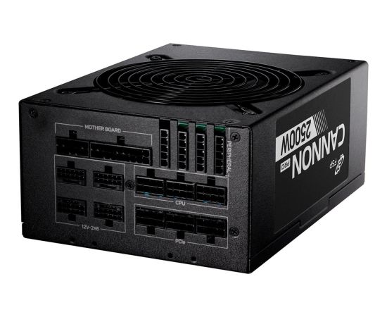Fortron CANNON PRO 2500 (black, 4x 12-pin, 3x PCIe, cable management, 2500 watts)
