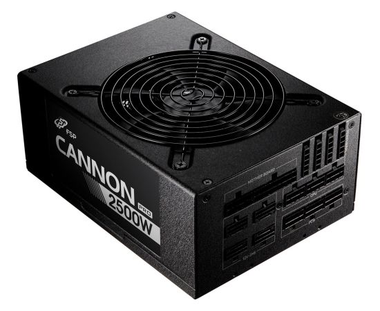 Fortron CANNON PRO 2500 (black, 4x 12-pin, 3x PCIe, cable management, 2500 watts)