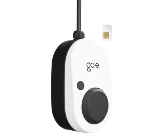 go-e Charger Gemini 2.0, 11 kW (16A 3-phase), wallbox (white/black, without cable, 4G/LTE)