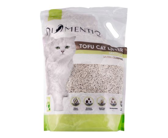 DIAMENTIQ Żwirek Tofu zbrylający 4 kg MATCHA
