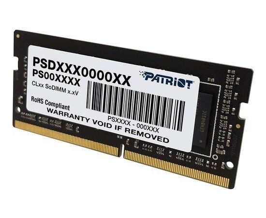 Patriot SO-DIMM DDR4 8GB 3200MHz Rank1 Bulk