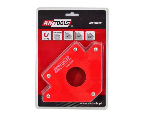 Magnēts AWTools AW50202; 122x190x25 mm