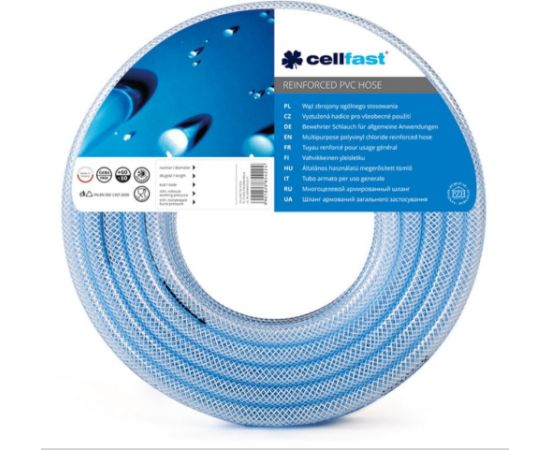 Laistīšanas šļūtene Cellfast 20-679; 4,0x2,0 mm; 60 m