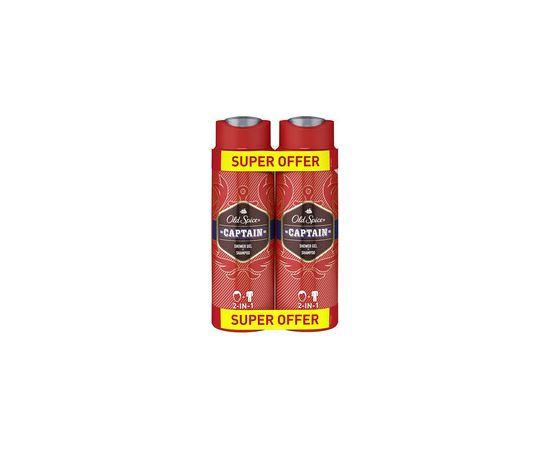Old Spice Captain Duo Shower Gel - Sprchový gel 2 v 1 400ml