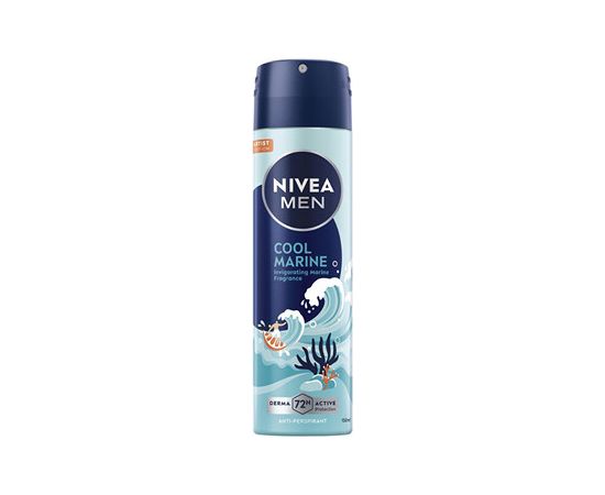 Nivea Man Cool Marine Anti-Perspirant - Antiperspirant ve spreji 150ml