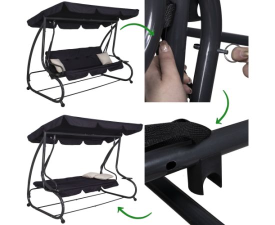 Садовые качели Springos Linda GS0016